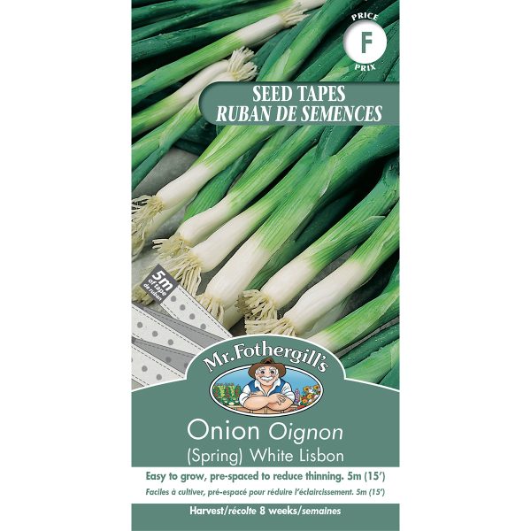12508 onion spring white lisbon 5m seed tape