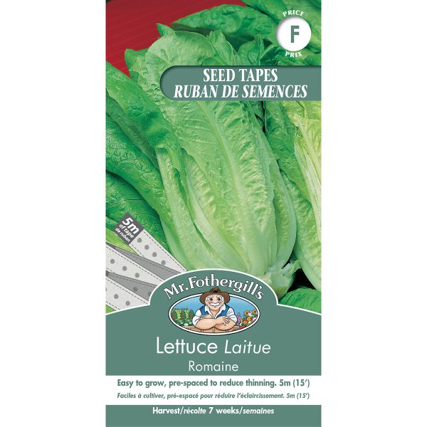 13153 lettuce romaine 5m seed tape