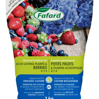 engrais petits fruits fafard 2kg