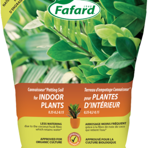 posu05 fafard 5l connaisseur potting soil for indoor plants