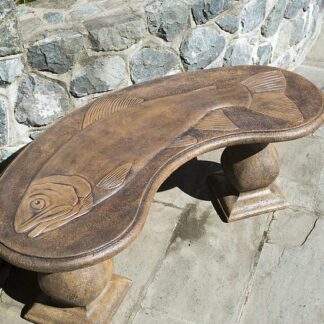 trophy fish bench curved castart