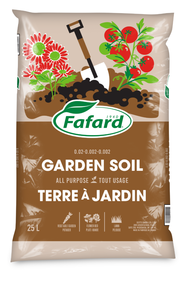 26238 fafard bag 2d garnden soil 25l